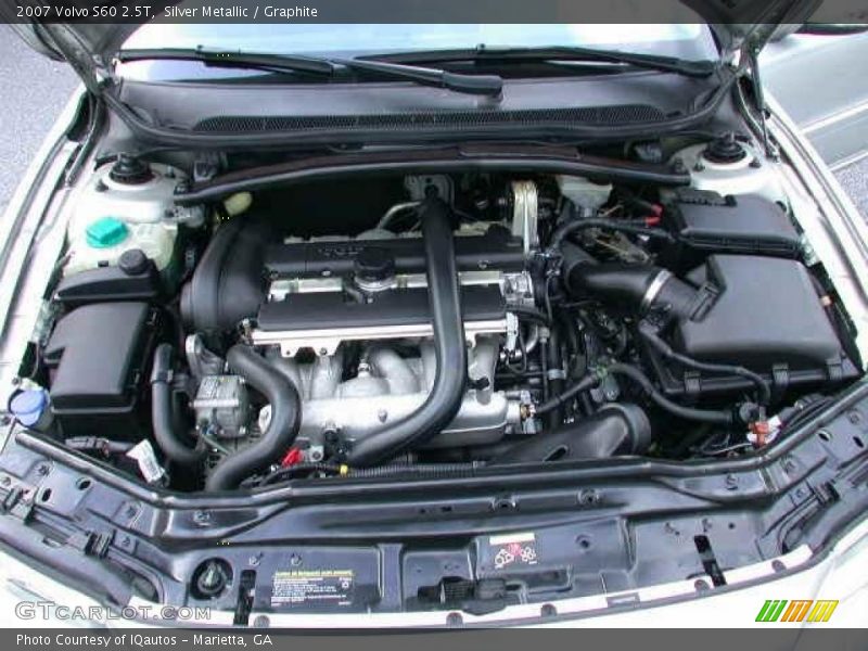  2007 S60 2.5T Engine - 2.5 Liter Turbocharged DOHC 20-Valve 5 Cylinder