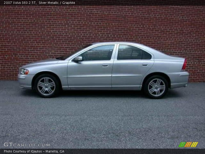 Silver Metallic / Graphite 2007 Volvo S60 2.5T