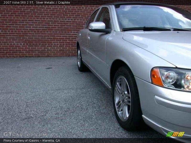 Silver Metallic / Graphite 2007 Volvo S60 2.5T