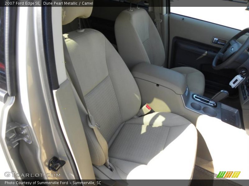 Dune Pearl Metallic / Camel 2007 Ford Edge SE
