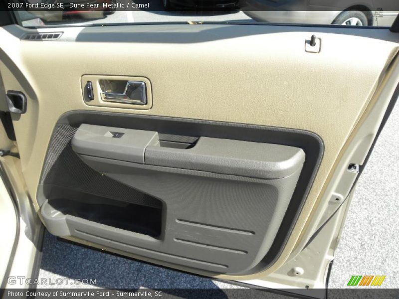 Dune Pearl Metallic / Camel 2007 Ford Edge SE