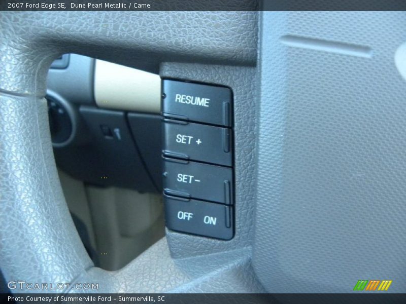 Dune Pearl Metallic / Camel 2007 Ford Edge SE