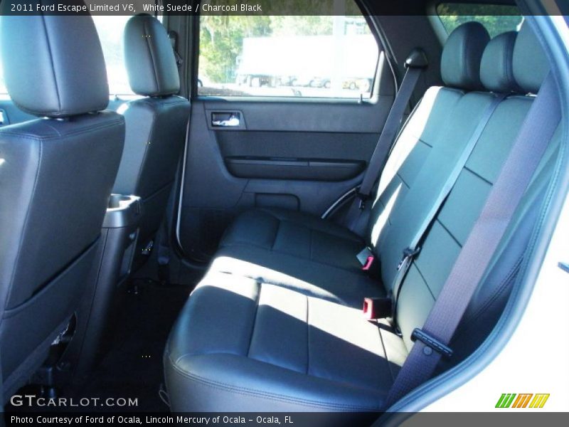 White Suede / Charcoal Black 2011 Ford Escape Limited V6