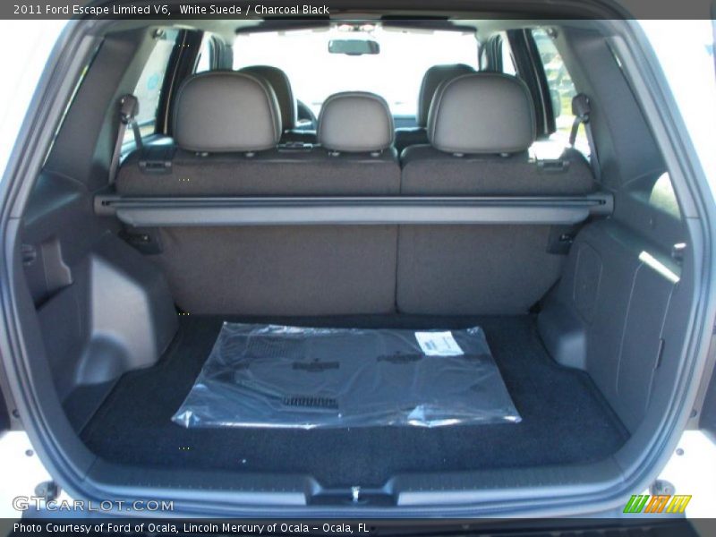 White Suede / Charcoal Black 2011 Ford Escape Limited V6