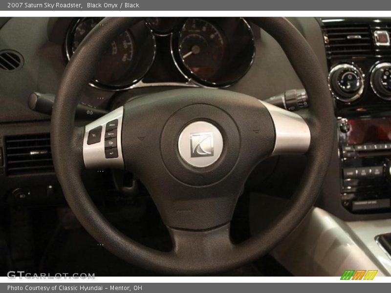 Black Onyx / Black 2007 Saturn Sky Roadster