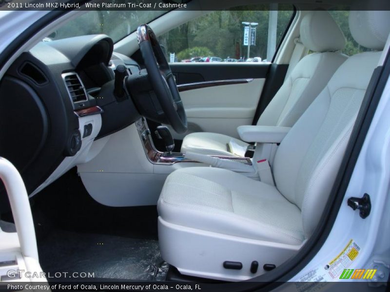  2011 MKZ Hybrid Cashmere Interior