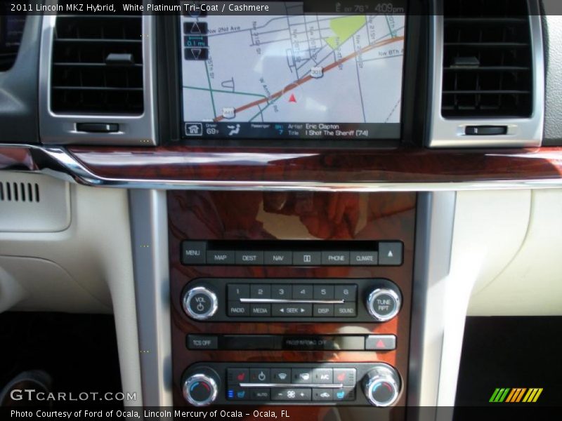 Controls of 2011 MKZ Hybrid