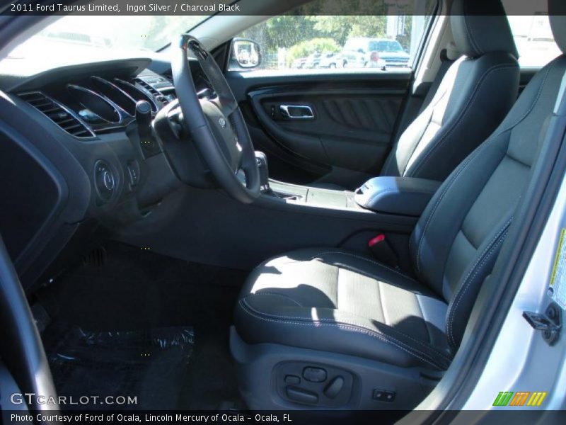 Ingot Silver / Charcoal Black 2011 Ford Taurus Limited