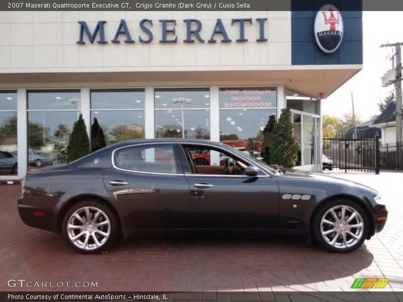 Grigio Granito (Dark Grey) / Cuoio Sella 2007 Maserati Quattroporte Executive GT