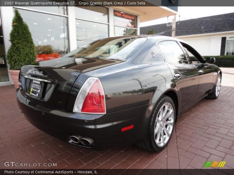 Grigio Granito (Dark Grey) / Cuoio Sella 2007 Maserati Quattroporte Executive GT