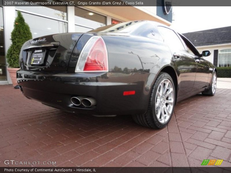 Grigio Granito (Dark Grey) / Cuoio Sella 2007 Maserati Quattroporte Executive GT