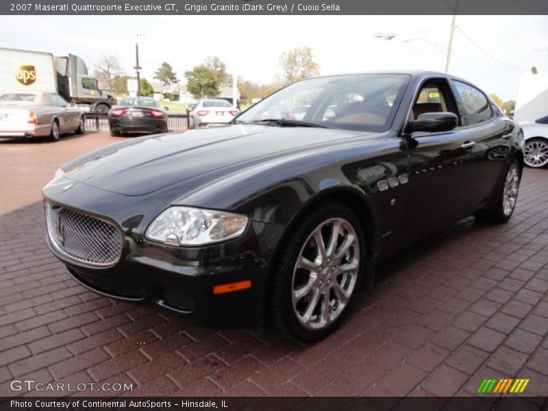 Grigio Granito (Dark Grey) / Cuoio Sella 2007 Maserati Quattroporte Executive GT