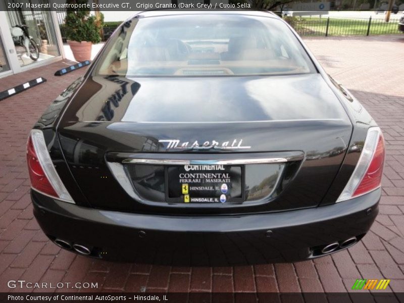 Grigio Granito (Dark Grey) / Cuoio Sella 2007 Maserati Quattroporte Executive GT