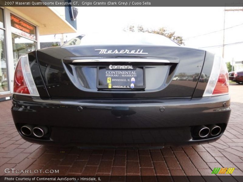 Grigio Granito (Dark Grey) / Cuoio Sella 2007 Maserati Quattroporte Executive GT