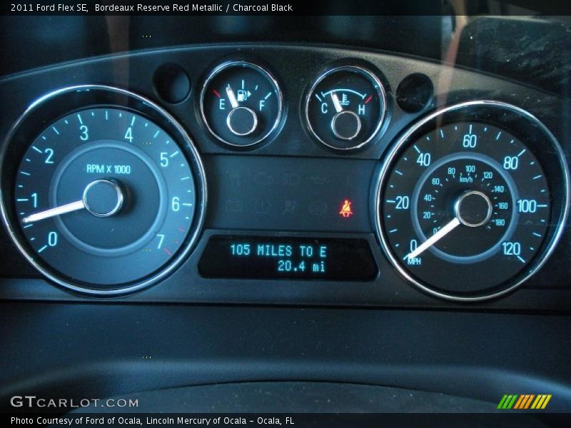 2011 Flex SE SE Gauges