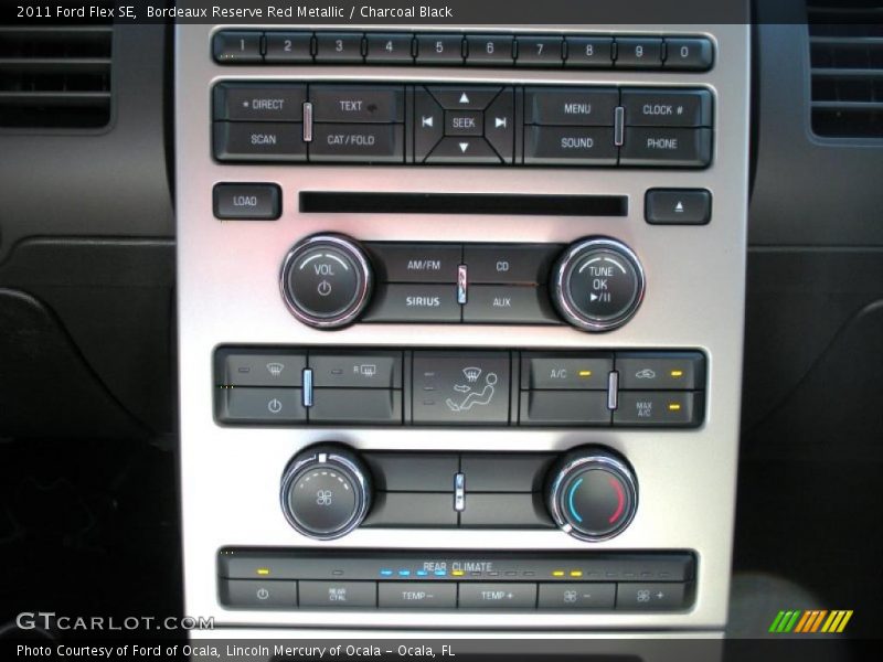 Controls of 2011 Flex SE