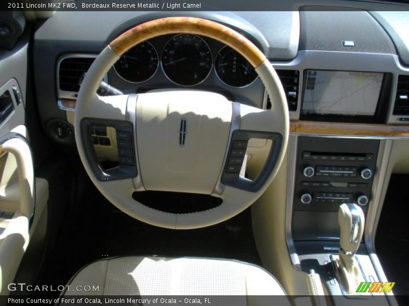 Bordeaux Reserve Metallic / Light Camel 2011 Lincoln MKZ FWD