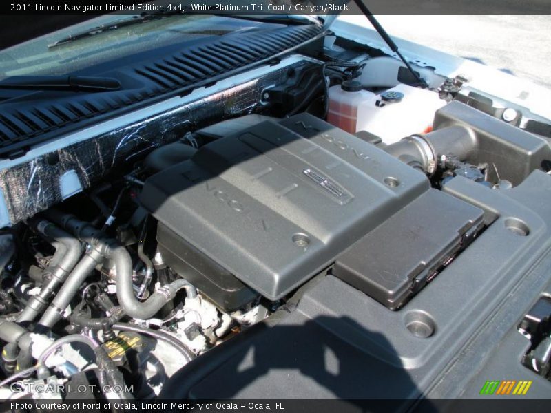  2011 Navigator Limited Edition 4x4 Engine - 5.4 Liter SOHC 24-Valve Flex-Fuel V8