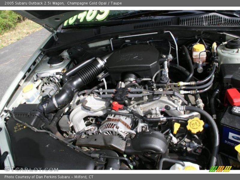  2005 Outback 2.5i Wagon Engine - 2.5 Liter SOHC 16-Valve Flat 4 Cylinder