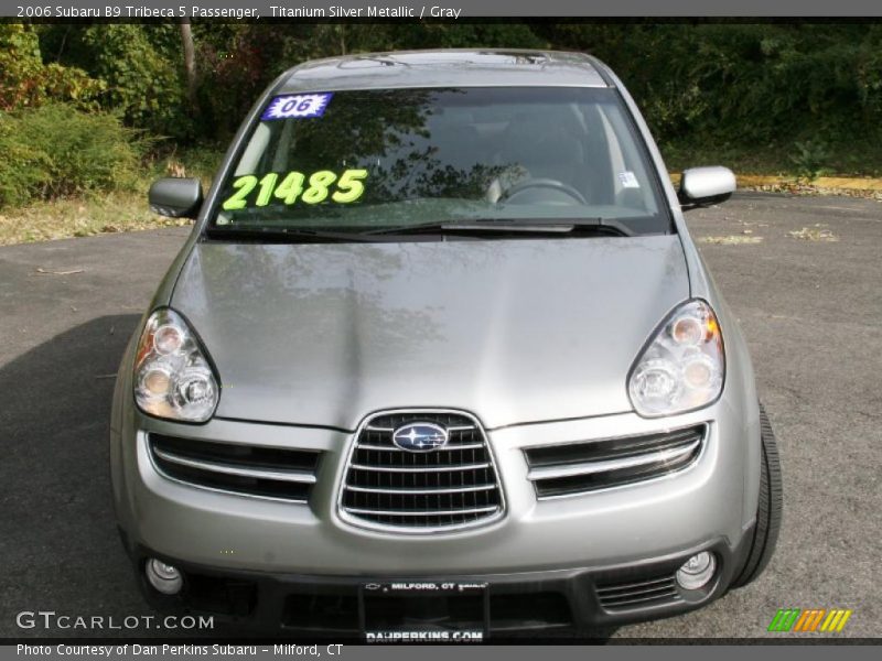 Titanium Silver Metallic / Gray 2006 Subaru B9 Tribeca 5 Passenger