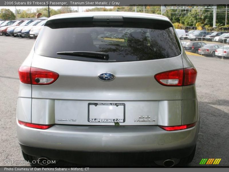Titanium Silver Metallic / Gray 2006 Subaru B9 Tribeca 5 Passenger