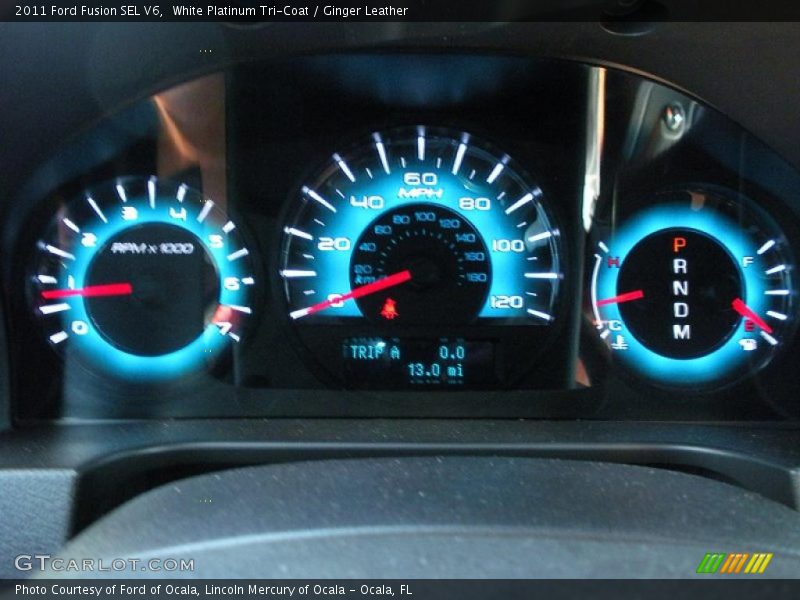  2011 Fusion SEL V6 SEL V6 Gauges