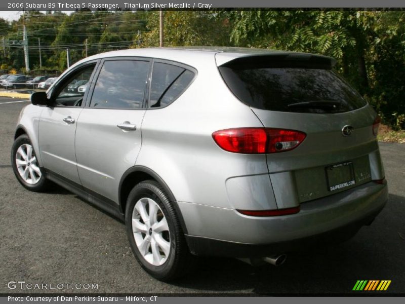 Titanium Silver Metallic / Gray 2006 Subaru B9 Tribeca 5 Passenger