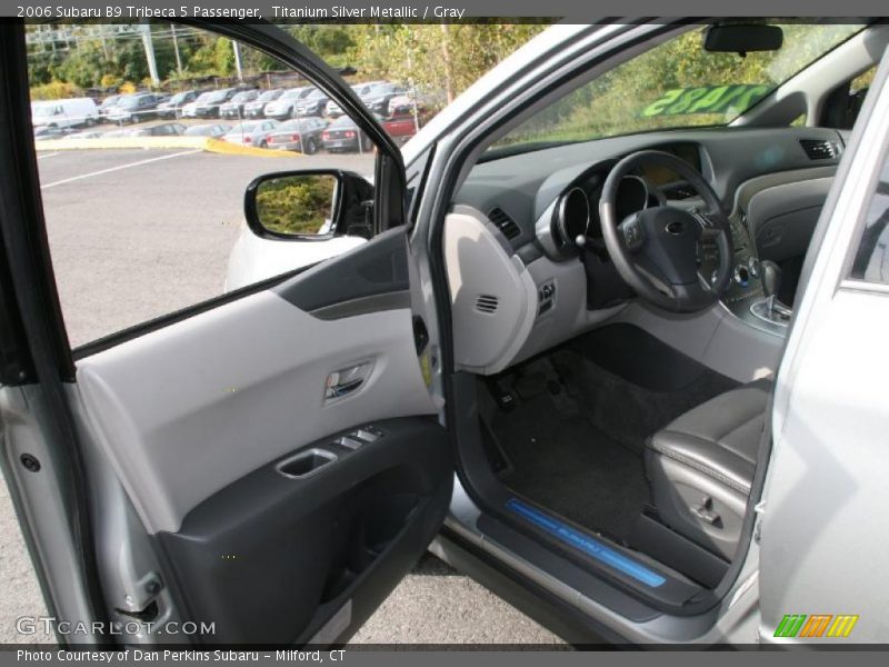 Titanium Silver Metallic / Gray 2006 Subaru B9 Tribeca 5 Passenger