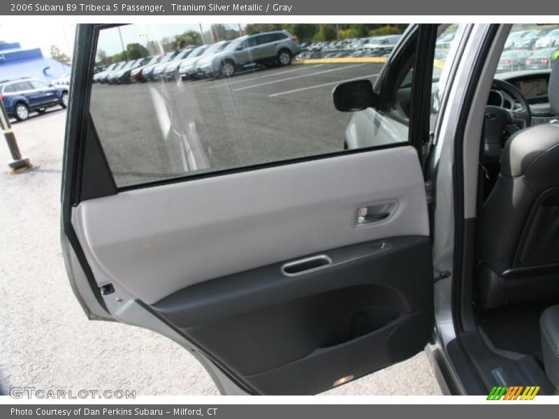 Titanium Silver Metallic / Gray 2006 Subaru B9 Tribeca 5 Passenger
