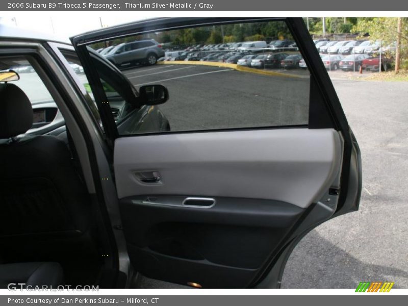 Titanium Silver Metallic / Gray 2006 Subaru B9 Tribeca 5 Passenger