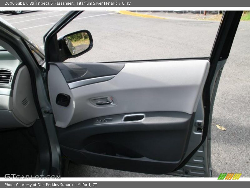 Titanium Silver Metallic / Gray 2006 Subaru B9 Tribeca 5 Passenger