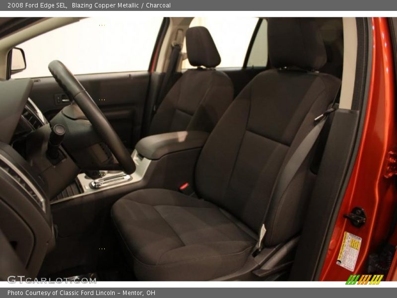 Blazing Copper Metallic / Charcoal 2008 Ford Edge SEL