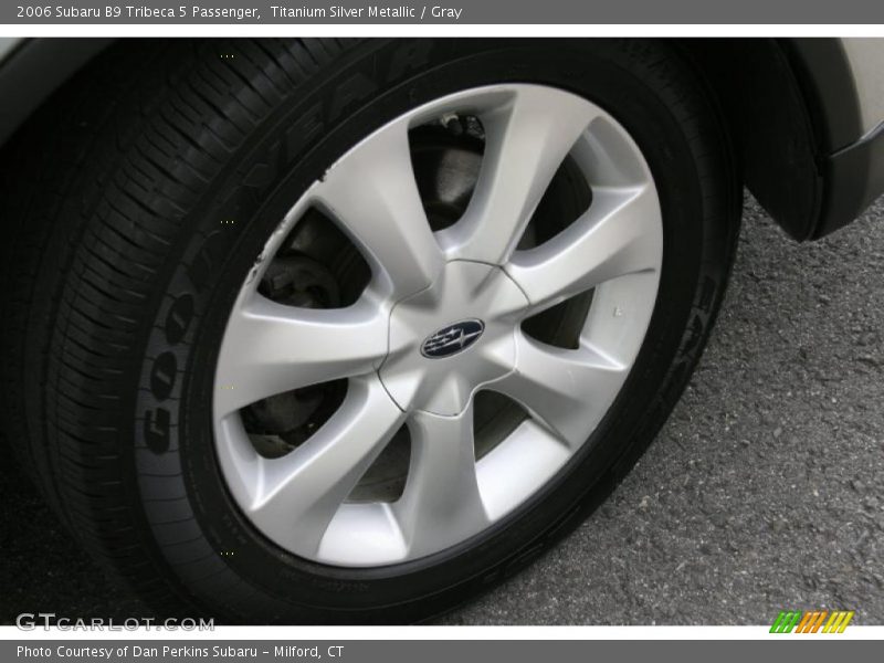 Titanium Silver Metallic / Gray 2006 Subaru B9 Tribeca 5 Passenger