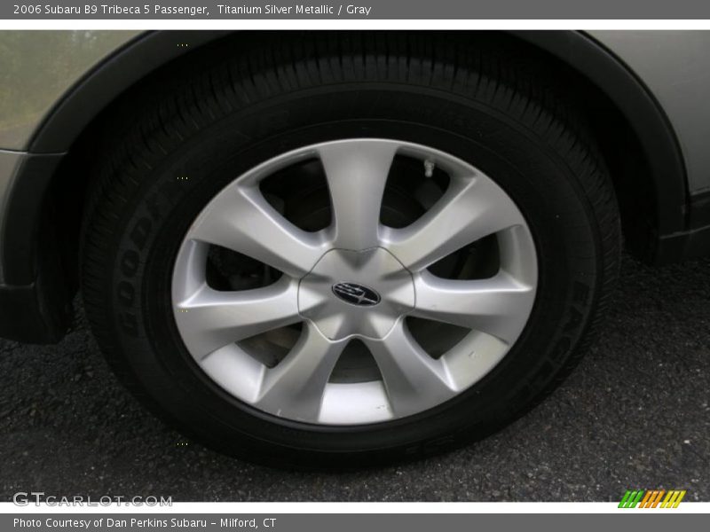 Titanium Silver Metallic / Gray 2006 Subaru B9 Tribeca 5 Passenger