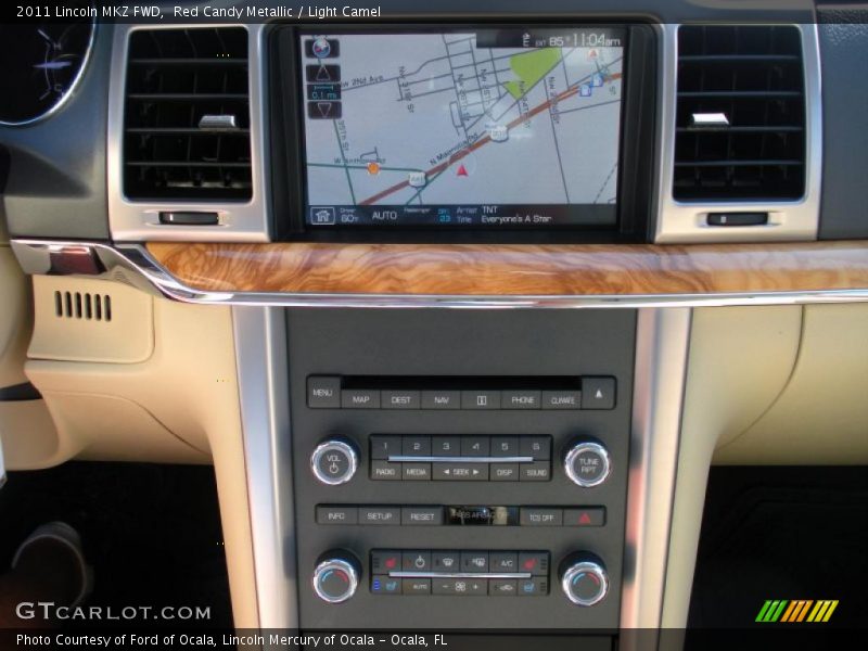 Controls of 2011 MKZ FWD