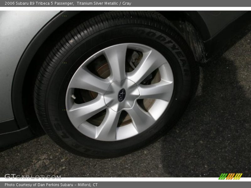 Titanium Silver Metallic / Gray 2006 Subaru B9 Tribeca 5 Passenger