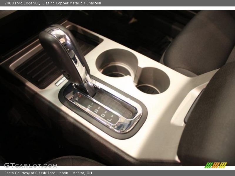 Blazing Copper Metallic / Charcoal 2008 Ford Edge SEL