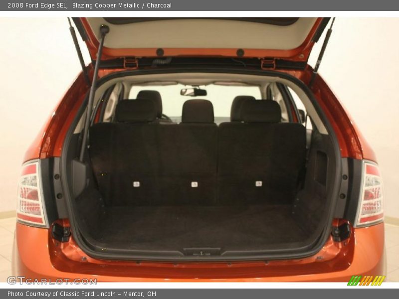 Blazing Copper Metallic / Charcoal 2008 Ford Edge SEL