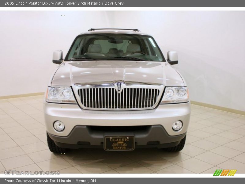 Silver Birch Metallic / Dove Grey 2005 Lincoln Aviator Luxury AWD