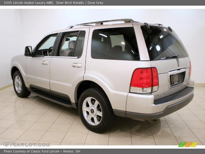 Silver Birch Metallic / Dove Grey 2005 Lincoln Aviator Luxury AWD