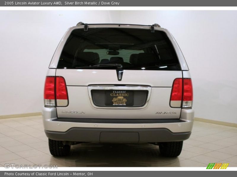 Silver Birch Metallic / Dove Grey 2005 Lincoln Aviator Luxury AWD
