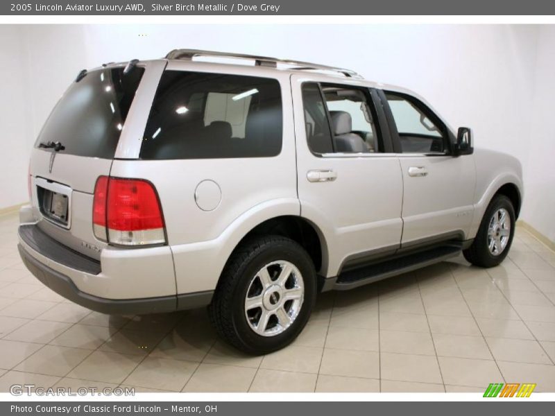 Silver Birch Metallic / Dove Grey 2005 Lincoln Aviator Luxury AWD