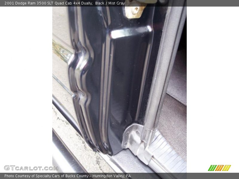 Black / Mist Gray 2001 Dodge Ram 3500 SLT Quad Cab 4x4 Dually