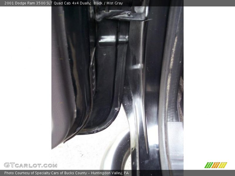 Black / Mist Gray 2001 Dodge Ram 3500 SLT Quad Cab 4x4 Dually
