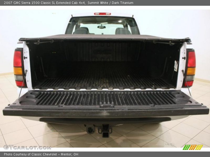 Summit White / Dark Titanium 2007 GMC Sierra 1500 Classic SL Extended Cab 4x4