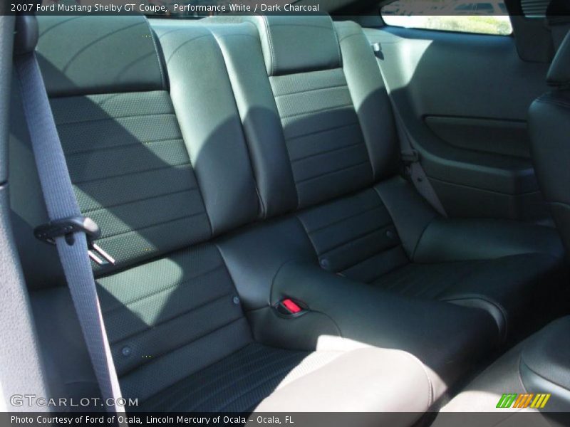 Performance White / Dark Charcoal 2007 Ford Mustang Shelby GT Coupe