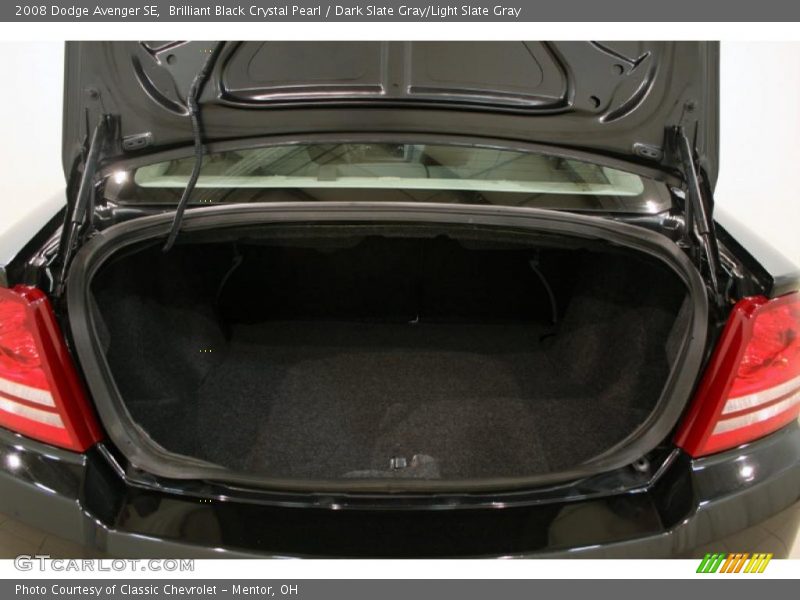 Brilliant Black Crystal Pearl / Dark Slate Gray/Light Slate Gray 2008 Dodge Avenger SE