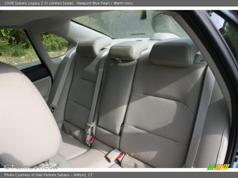 Newport Blue Pearl / Warm Ivory 2008 Subaru Legacy 2.5i Limited Sedan