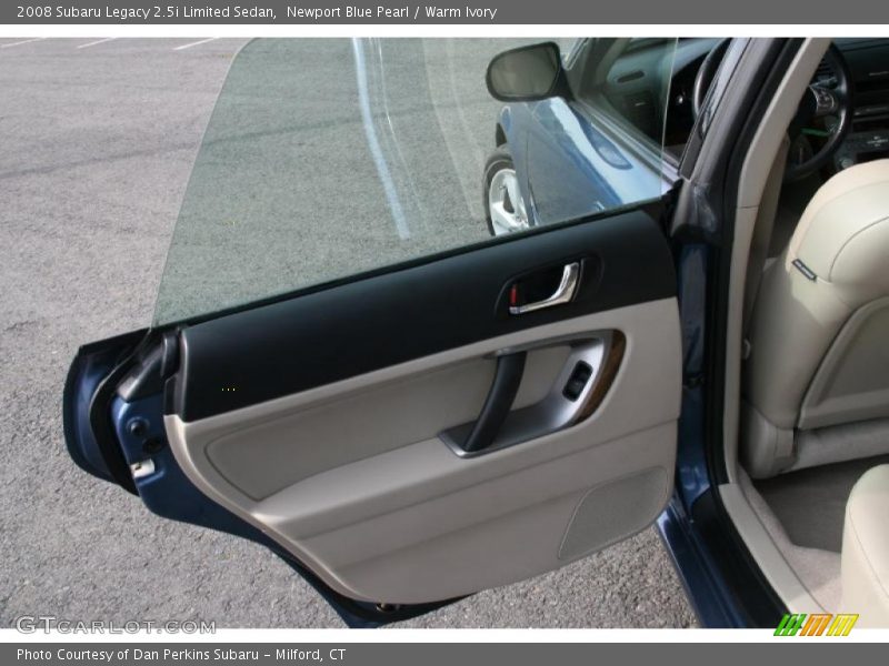 Newport Blue Pearl / Warm Ivory 2008 Subaru Legacy 2.5i Limited Sedan
