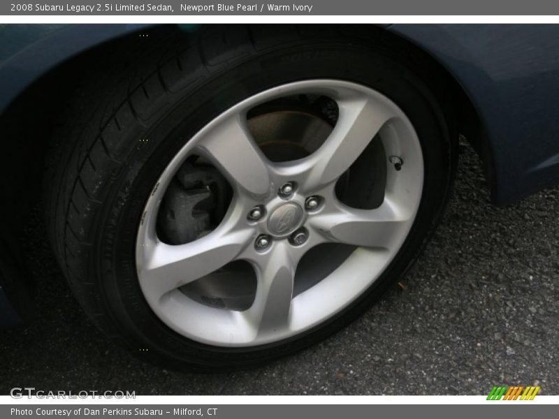 Newport Blue Pearl / Warm Ivory 2008 Subaru Legacy 2.5i Limited Sedan